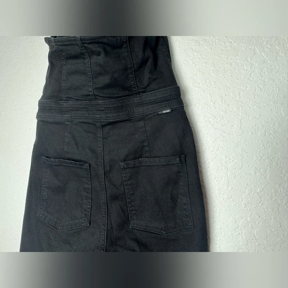 Mother The Halter Doozy Jumpsuit Black 26 Not Guilty EXCELLENT - Picture 10 of 16